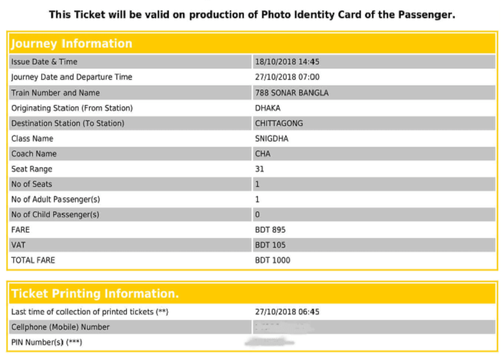 bd railway ticket booking