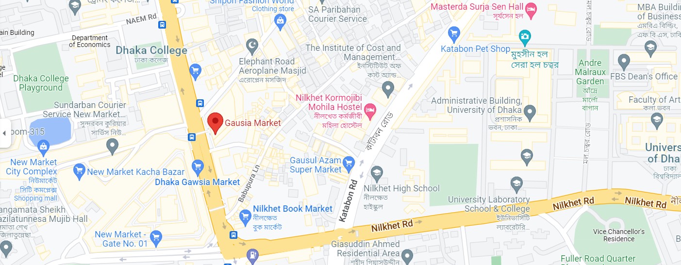 Gausia Market On Google Map