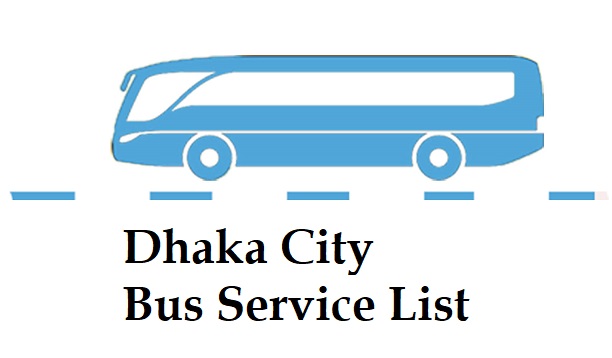 dhaka city bus service list