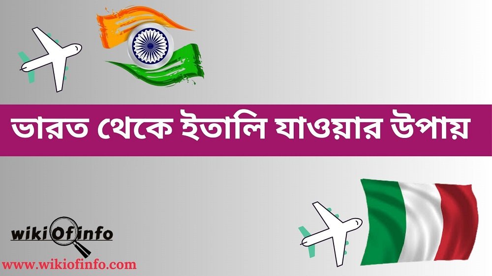 How to go from India to Italy