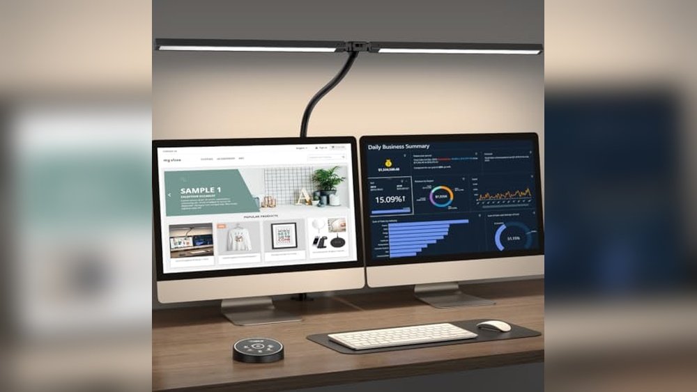 Best Desk Lamp for Computer Work: Top Eye-Caring Adjustable Lighting Choices