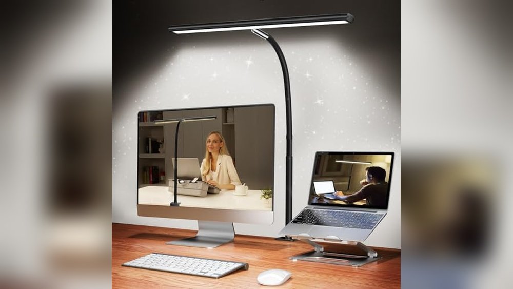 Best Desk Lamp for Work: Eye-Caring LED with Adjustable Brightness