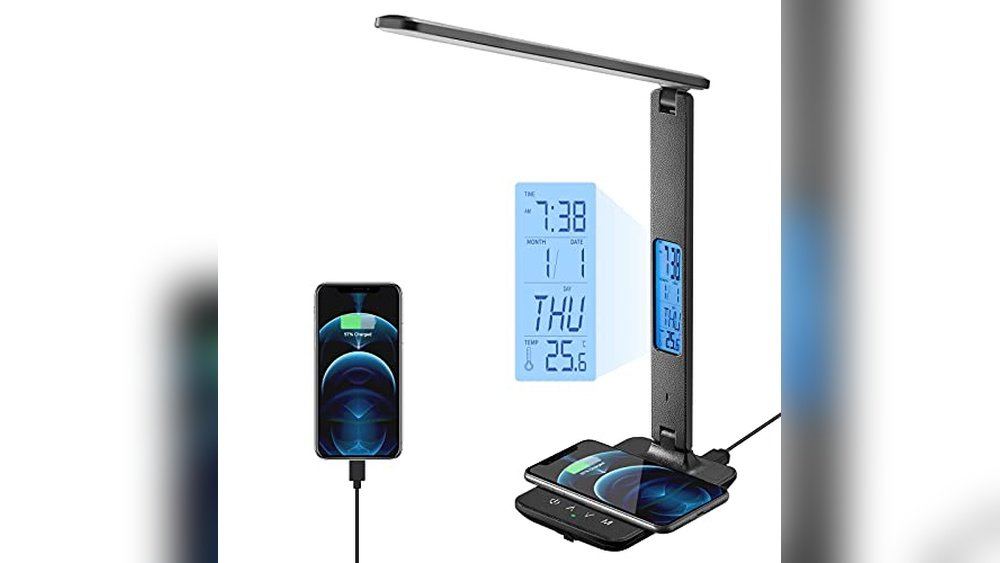 Best Desk Lamp With Wireless Charger for Home and Office Use