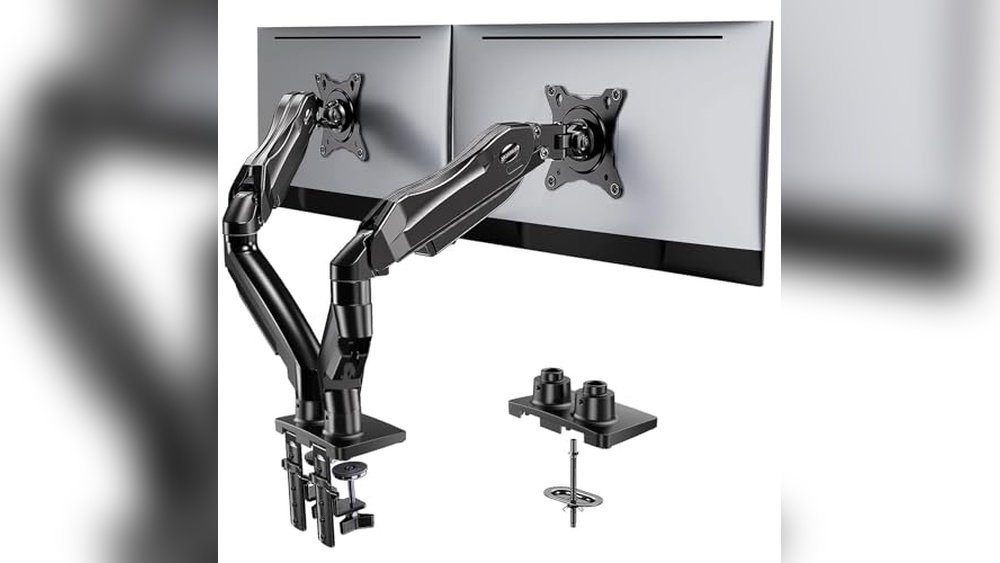 Best Dual Monitor Stand for Adjustable & Space-Saving Setup 1 Best Dual Monitor Stand for Adjustable & Space-Saving Setup
