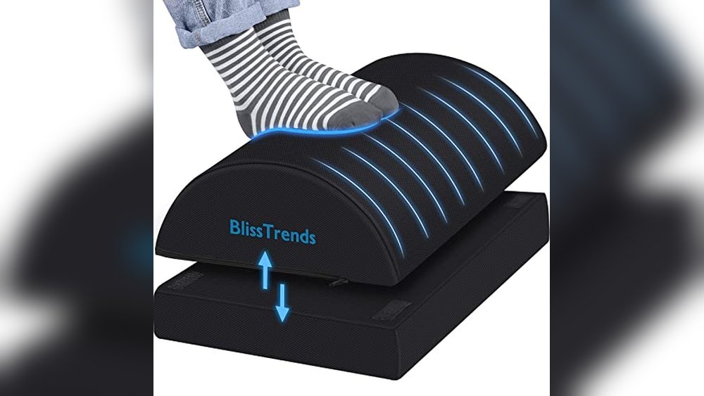 Best Footrest for Under Desk to Relieve Pain and Boost Comfort