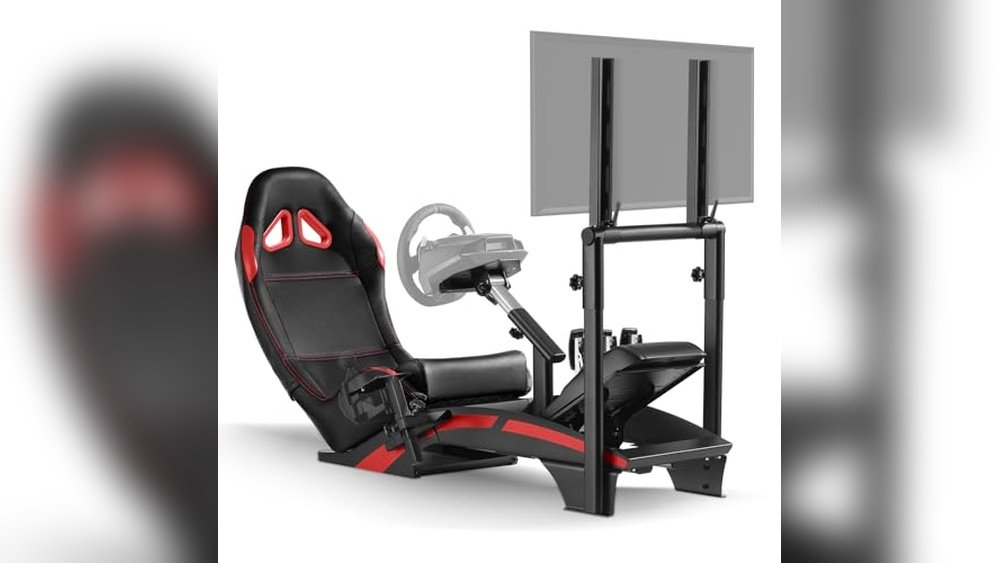 Best Racing Simulator Cockpit With Monitor Stand for Ultimate Gaming Setup 1 Best Racing Simulator Cockpit With Monitor Stand for Ultimate Gaming Setup