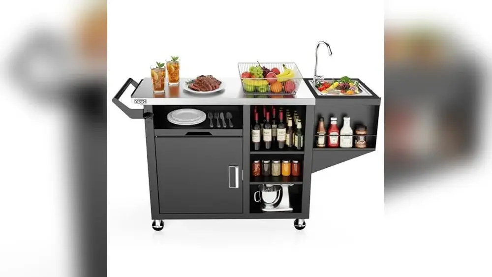 Best Sinks for Kitchen Islands: Top Outdoor Grill Cart and Prep Tables 1 Best Sinks for Kitchen Islands: Top Outdoor Grill Cart and Prep Tables