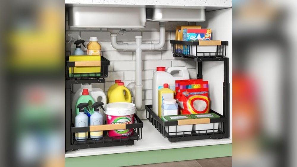 Best Under Sink Organizer With Sliding Drawers for Kitchen Storage Solutions 1 Best under Sink Organizer With Sliding Drawers