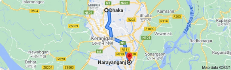 Dhaka To Narayanganj Bus Service Route Map 768x236 
